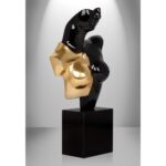 scultura-in-resina-busto-di-amazzone-oro-argento (2)