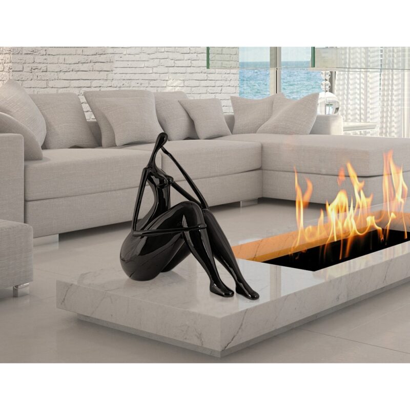 Scultura in resina quiete grande - immagine 2