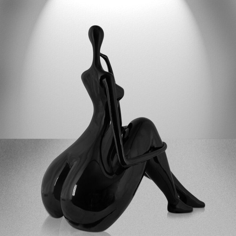 Scultura in resina quiete grande - immagine 3
