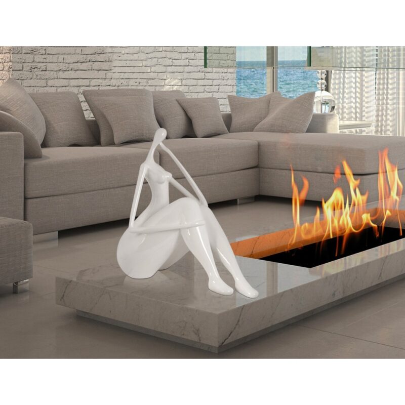 Scultura in resina quiete grande - immagine 5