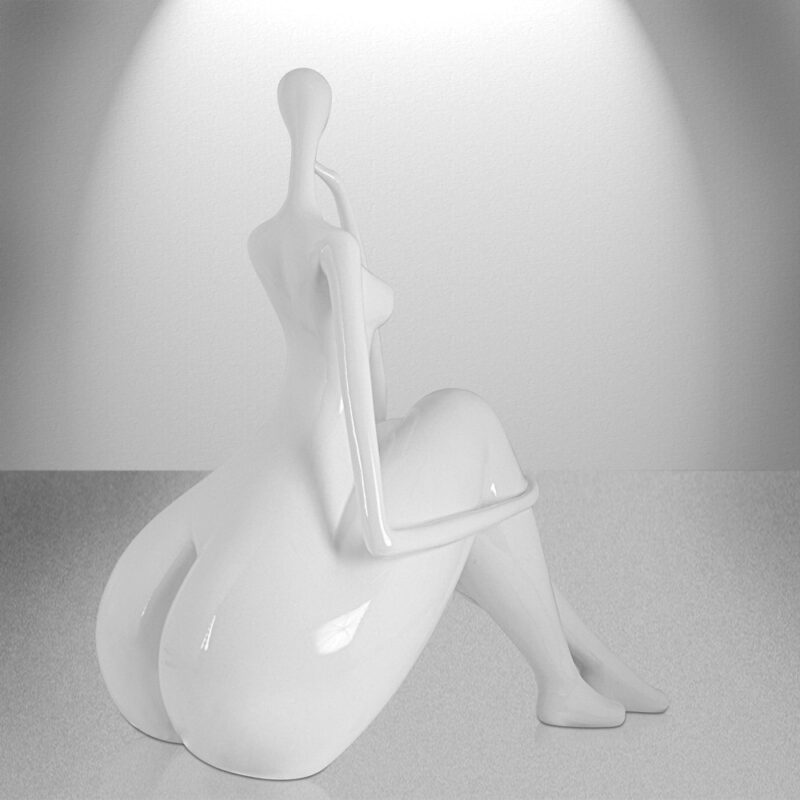 Scultura in resina quiete grande - immagine 7