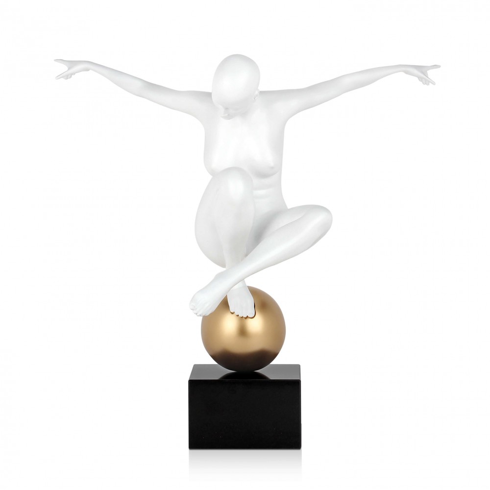 Scultura in resina Woman Sphere - immagine 13