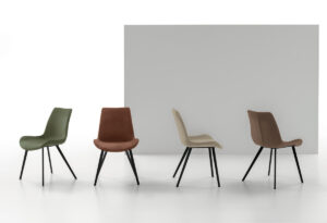 sedia-malaga-ecopelle-easy-touch-target-point-verde-bosco-burro-beige-pietra-fuliggine-terra-di-siena