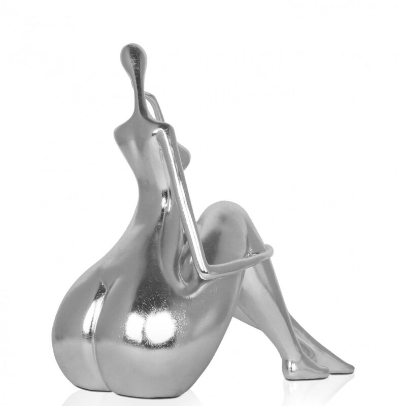 Scultura in resina quiete grande - immagine 12