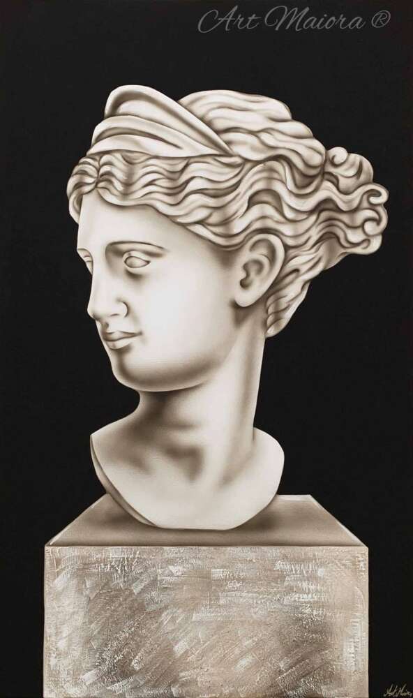 Quadro "eterno amore" nero - Art Maiora (set due pezzi) - immagine 2