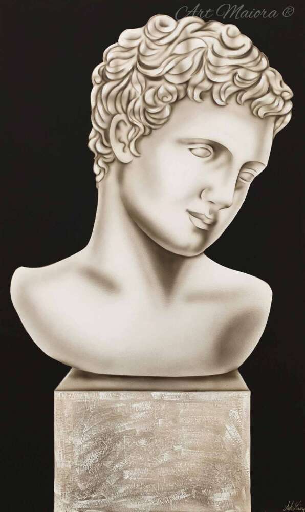 Quadro "eterno amore" nero - Art Maiora (set due pezzi) - immagine 3