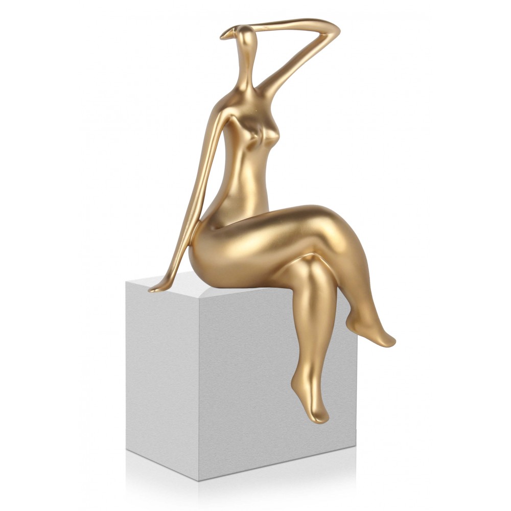 Scultura in resina Posa piccola