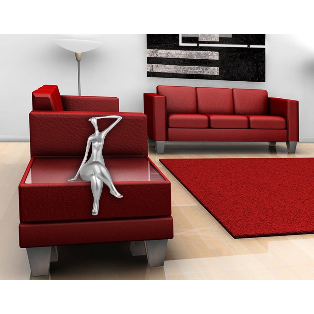 Scultura in resina Posa piccola - immagine 7