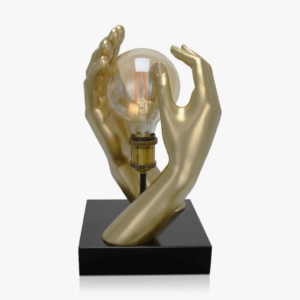 lampada-scultura-mani-oro-chiaro-ambienti-glamour-marmo-nero