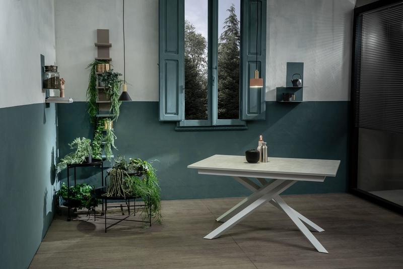 Tavolo Pulse white allungabile - Stones - immagine 2