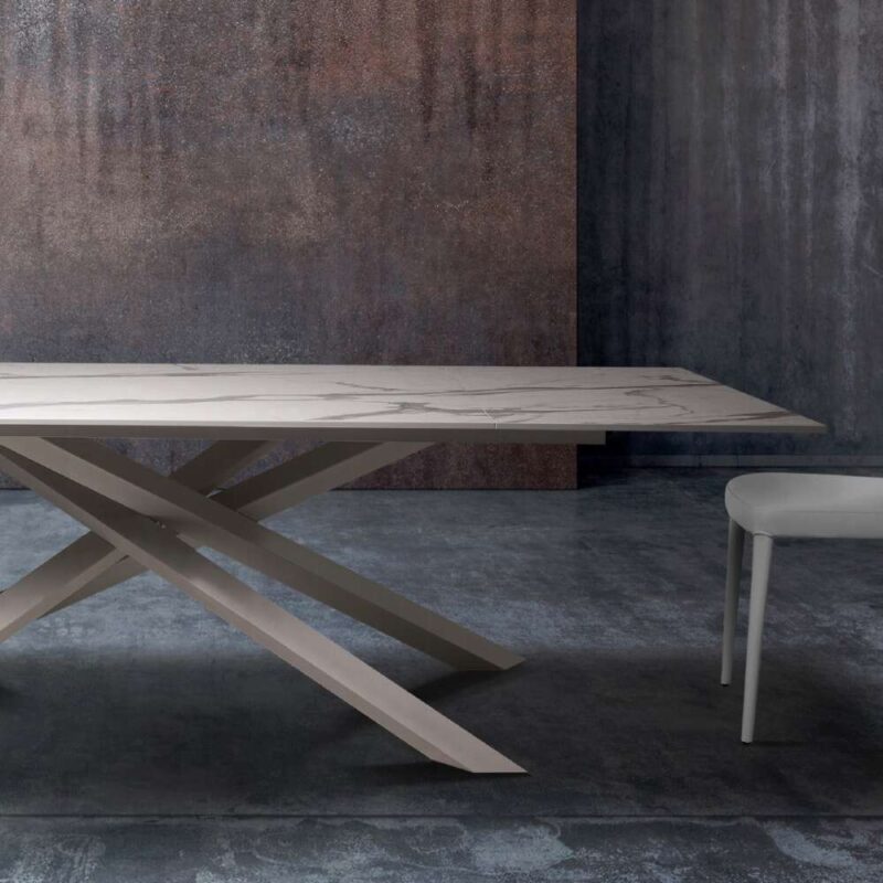 Tavolo Infinidad rettangolare allungabile vetroceramica 160/250 - immagine 3