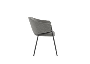 sedia-medea-ocra-tessuto-stones-grigio-scuro
