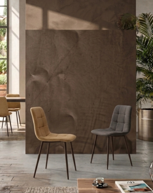 sedia-tris-target-point-tessuto-avena-grigio-struttura-marrone