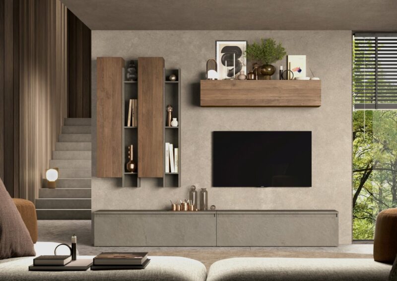 Parete tv design Venezia 2