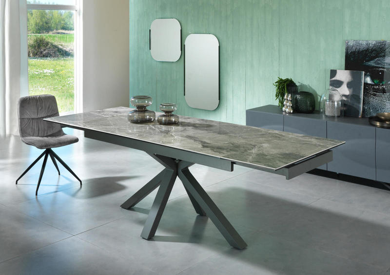 Tavolo rettangolare ceramica 1 - Stones - immagine 3