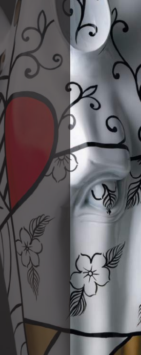 Scultura med romantic horse - Ambienti Glamour - immagine 2