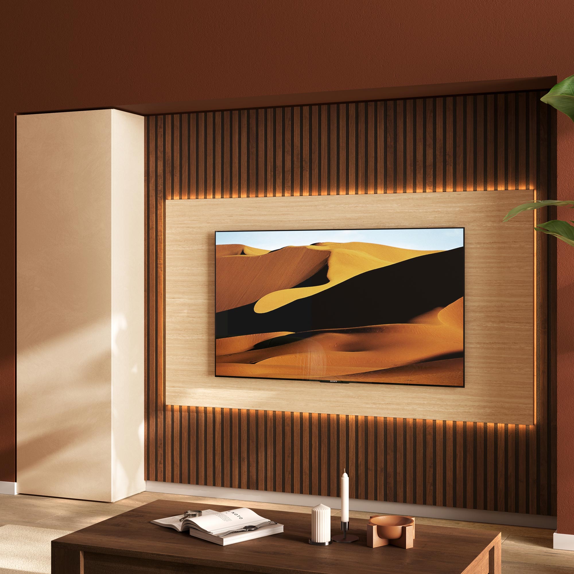 parete-tv-gemini-travertino-cashmere-legno-noce-mercure (1)