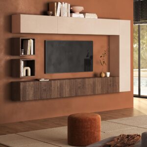 parete-tv-soggiorno-base-cannettata-legno-spospesa-beige