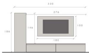 parete-tv-soggiorno-pannello-legno-traveritino-dietro-tv-2-cassettoni-colonna-panna-beige (1)