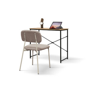 scrivania-scrittoio-lineare-legno-rovere-rustico-metallo-nero (4)