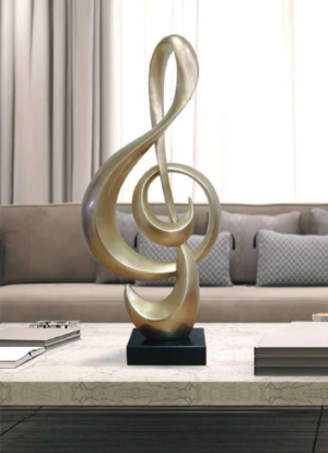 scultura-in-resina-chiave-di-sol-nota-musicale-oro-ambienti-glamour