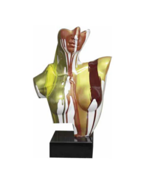 scultura-in-resina-copper-girl-ambienti-glamour-busto-colorato-rame-verde