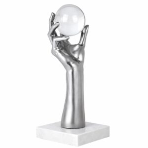 scultura-in-resina-grey-hand-whith-sphere-ambienti-glamour-mano-con-sfera (1)