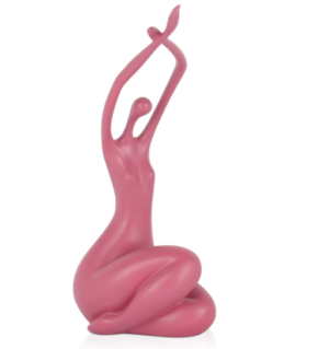 scultura-in-resina-risveglio-piccolo-rosa