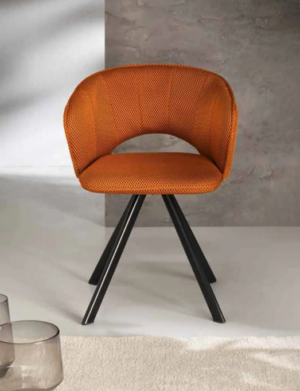 sedia-poltroncina-gea-tessuto-arancio-tortora-grigio-chiaro-antracite-metallo-nero-capodarte- (1)