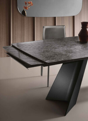 tavolo-louis-fisso-vetro-rigato-bronzo-fumè-retroargentato-capodarte-210cm (4)