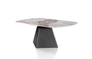 tavolo-tondo-a-botte-allungabile-marmo-patagonia-struttura-antracite-160-cm (3)