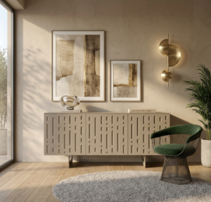 madia-3-ante-pantografate-tortora-piedi-slitta-metallo-living-soggiorno