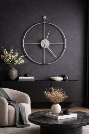 orologio-da-parete-cerchio-metallo-diametro-90cm-nero-bronzo-metallizzato-argento-metallizzato-orologio-design-moderno (3)