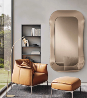 specchio-rettangolare-dune-bronzo-cornice-in-vetro-fuso-mosso-angoli-tondi-