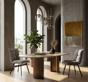 sedia-imbottita-tessuto-trapuntata-cuscinoni-beige-grigio-struttura-metallo-nero (1)