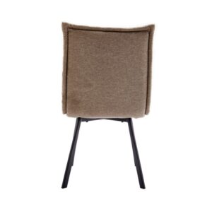 sedia-imbottita-tessuto-trapuntata-cuscinoni-beige-grigio-struttura-metallo-nero (5)