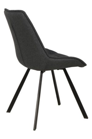 sedia-imbottita-tessuto-trapuntato-a-quadri-giallo-grigio-marrone-struttura-metallo-nero (6)