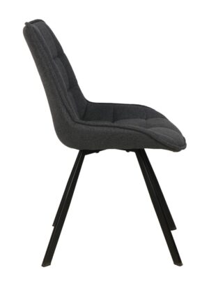 sedia-imbottita-tessuto-trapuntato-a-quadri-giallo-grigio-marrone-struttura-metallo-nero (7)