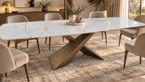 tavolo-a-botte-gres-ceramica-carrara-gold-lucido-struttura-champagne-oro-spazzolato-tavolo-allungabile-180-cm (2)