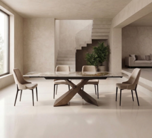 tavolo-a-botte-gres-ceramica-lucido-struttura-metallo-bronzo-oro-spazzolato-luxury-pandora-lucido-barone-tavolo-di-design-zona-living (2)