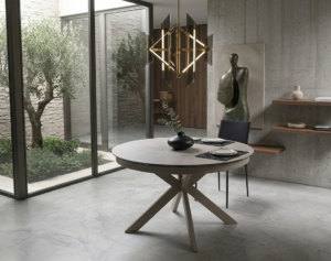 tavolo-tondo-ceramica-tavolo-tondo-moon-stones-allungabile-diametro-120cm-calacatta-portoro-sabbia-strutt-metallo (1)