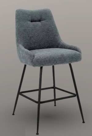 sgabello-imbottito-tessuto-acquaclean-grigio-antimacchia-pet-friendly-struttura-metallo-nero