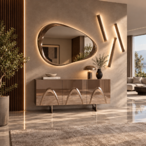 madia-specchio-vetro-bronzo-fusolato-madia-moderna-con-archi-metallici-lucidi-piede-slitta-bronzo- (2)