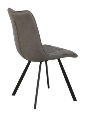 sedia-ecopelle-similpelle-spessorata-grigio-marrone-struttura-metallo-nero (10)