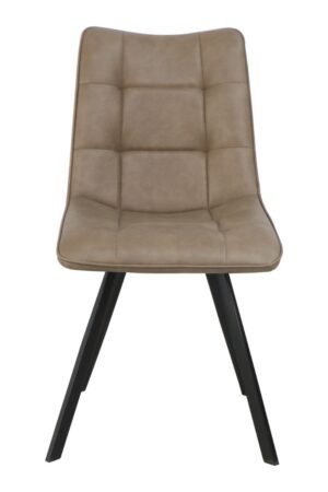 sedia-ecopelle-similpelle-spessorata-grigio-marrone-struttura-metallo-nero (7)