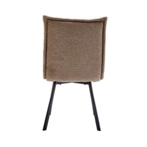 sedia-trapuntata-tessuto-beige-struttura-nera-sedia-imbottita-a-quadri (2)