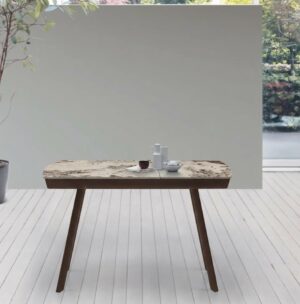 tavolo-a-botte-gres-allungabile-abisso-target-point-120cm-forest-beige-struttura-terra (1)