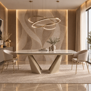 tavolo-kaleidos-gres-ceramica-calacatta-gold-lucido-struttura-champagne-tavolo-allungabile-180cm-